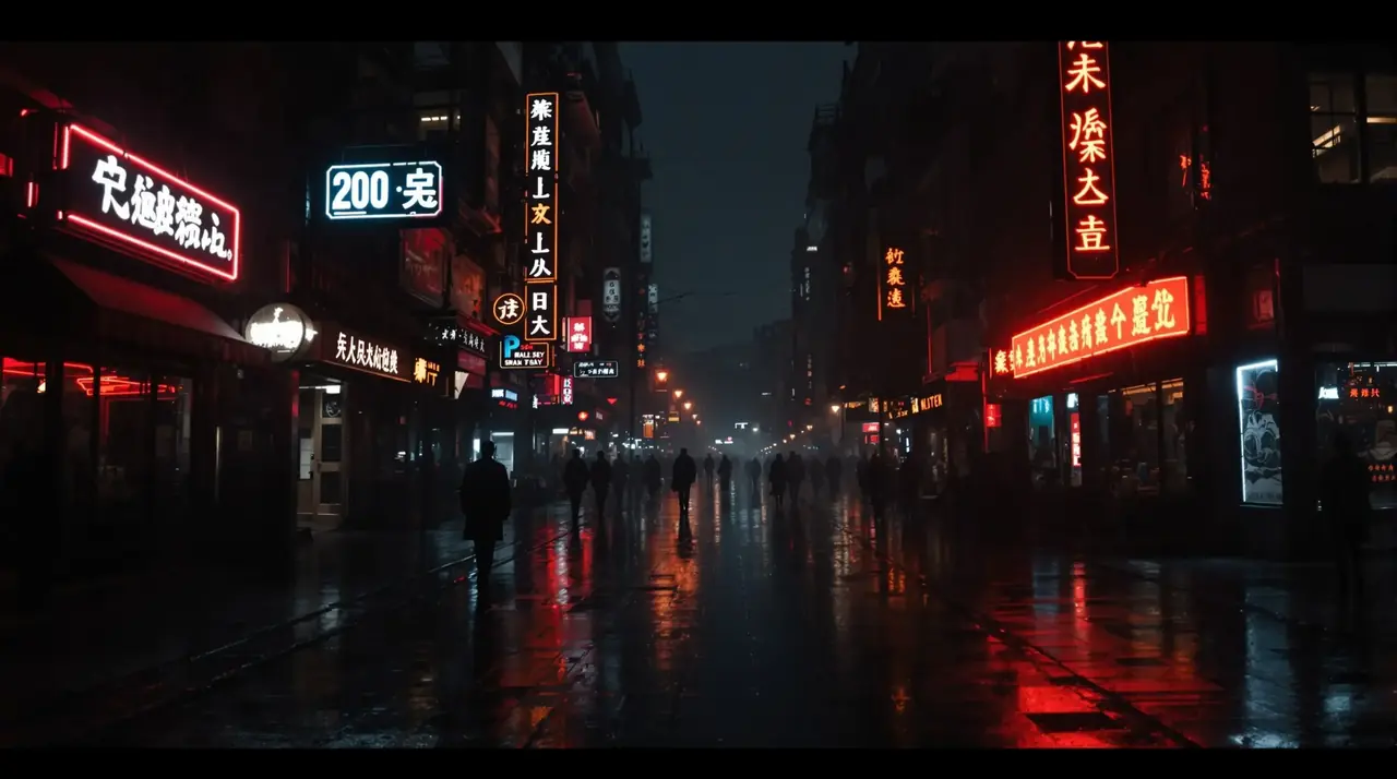 霓虹深渊 · 雨巷 高清剧照